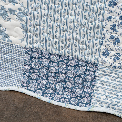 4Home Prekrivalo za posteljo Blue Patchwork, 220 x240 cm