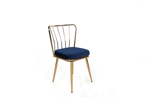 Yildiz Dark Blue étkezőszék szett, 4 db