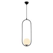 Lampa wisząca Mudoni - MR - 837, czarny-biały