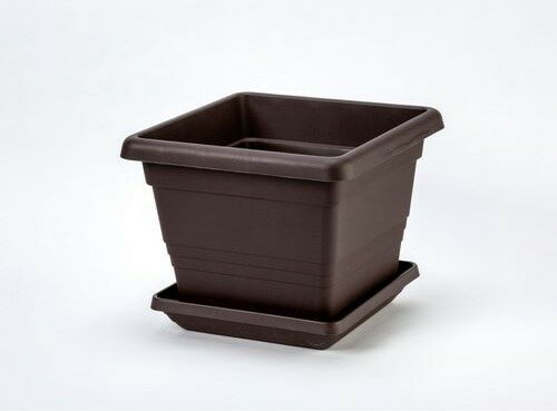 Plastia Untersetzer Lotos 60 x 60, Schokolade