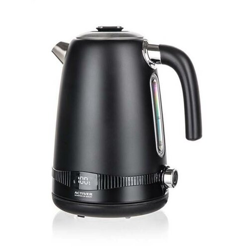Activer Hitro kuhalnik z termostatom Rubis 1,7 l,črn