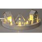 Decorațiune cu LED Winter Town alb, 10x LED, 40 cm, 2x AA