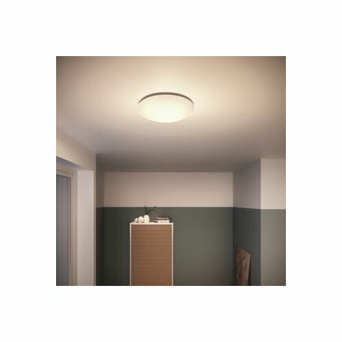 Philips 31801/31/16 lampa sufitowa LED Suede 1x 12 W 1100 lm 4000 K IP20 28 cm, biały