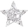 Weihnachts-LED-Stern, weiß, 40 x 10 cm