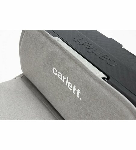Carlett Senior Comfort kerekes bevásárlótáska 29 l, szürke