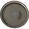 Flacher Steingutteller Moss, Durchmesser 26 cm