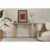 Sira Travertine konzolasztal