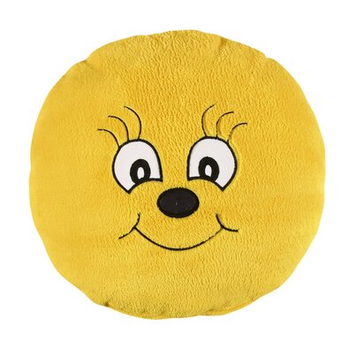 Bellatex Vzglavnik Kulička rumena, premer 35 cm