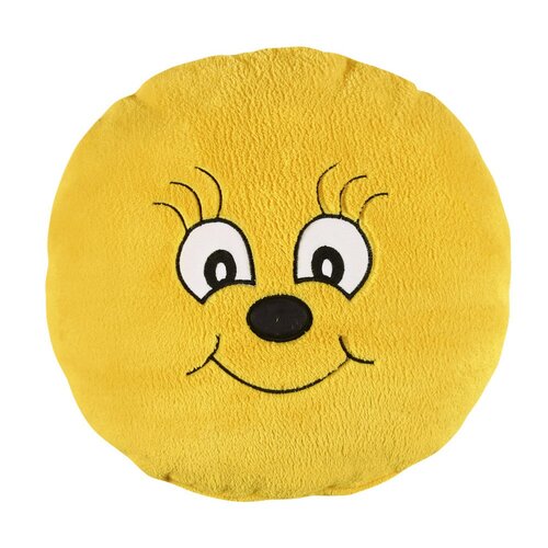 Bellatex Vzglavnik Kulička rumena, premer 35 cm