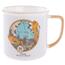 Porcelanasti hrnček Zvěrokruh - Ryby, 460 ml