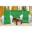 Cuverturi de canapea şi fotolii Korall micro, verde, 150 x 200 cm, 2 buc. 65 x 150 cm