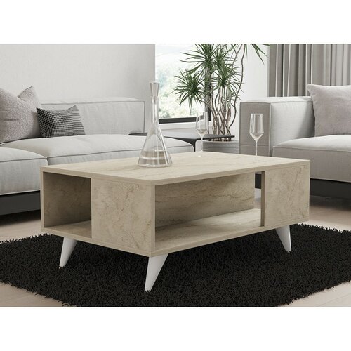 Yuka Travertine dohányzóasztal