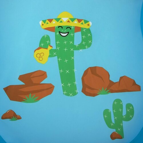 Centru de joacă gonflabil Bestway Wild West, 264 x 188 x 140 cm