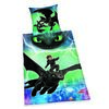 Lenjerie de pat din bumbac Herding Dragons, 135 x200 cm, 80 x 80 cm