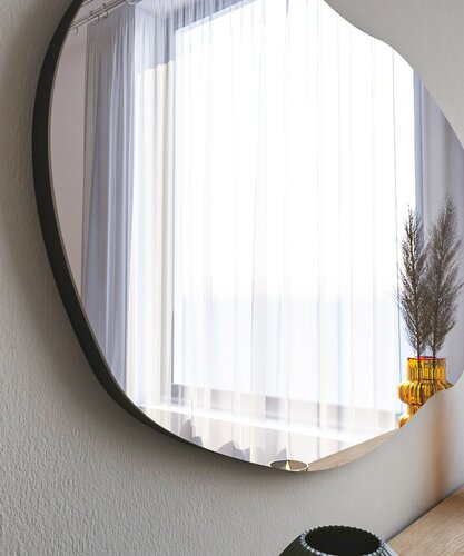 Oglindă Lossa Black 52 x 89 cm