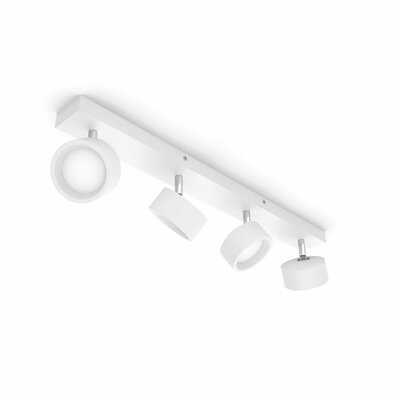 Philips 8720169174801 punktowe oświetlenie LEDBracia, białe, 4x 5,5 W 4x550lm 2700K IP20