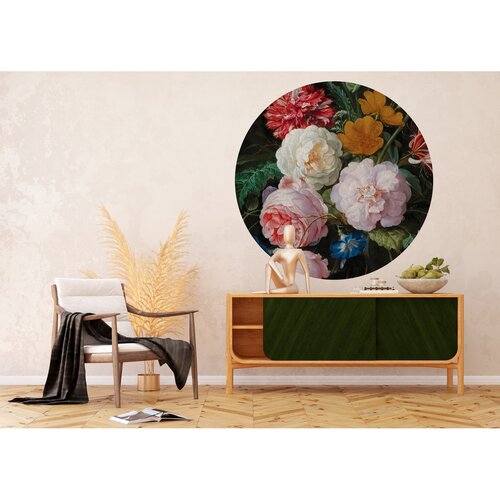 Kör alakú fotó tapéta Régi festmény 125 x 125 cm ,2 részes