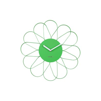Karlsson 5975BG designové nástěnné hodiny zelená, pr. 40 cm