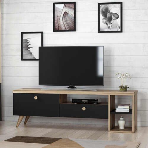 TV asztal Parion Fekete