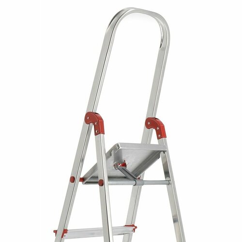 Rolser Aluminium-Trittleiter für den professionellen Einsatz Norma 220, 3 Stufen