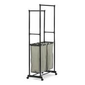 Tárolóállvány GD-176 BK, műanyag, fekete