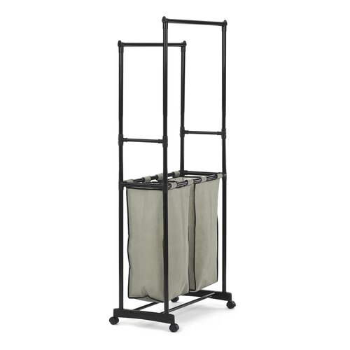 Suport cu spațiu de depozitare GD-176 BK, plastic, negru