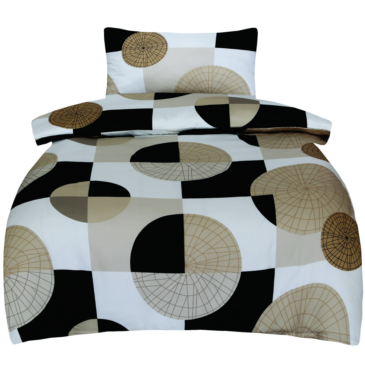 Pościel satynowa Deluxe Twist, 140 x 200 cm, 70 x 90 cm
