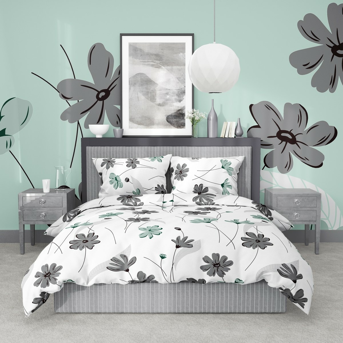 Stanex Pościel krepa Gabriela, 140 x 220 cm, 70 x90 cm, 140 x 220 cm, 70 x 90 cm