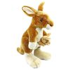 Rappa Plüsch-Känguru mit Baby, 27 cm