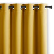 Restilo Vorhang Blackout EYELETS senf, 140 x 245 cm