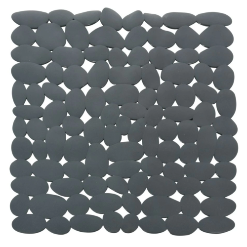 Spirella Protiskluzová podložka do sprchy MARATHON, tmavě šedá, 54 x 54 cm