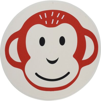 Hatu Kinderteppich Affe, 60 x 60 cm, Polyester