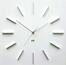 Future Time FT1010WH Square white Дизайнерськийнастінний годинник, 40 см