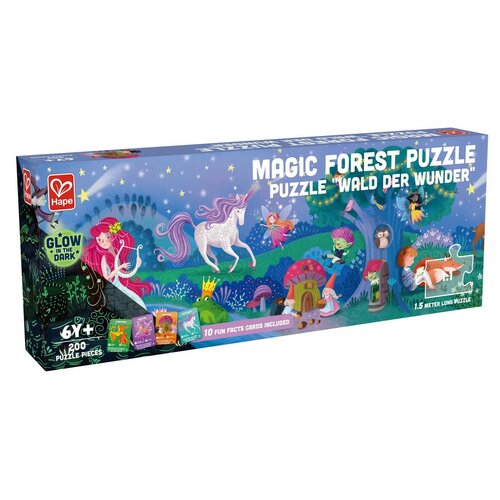 Puzzle Hape - Pădure magică, lungime 1,5 m