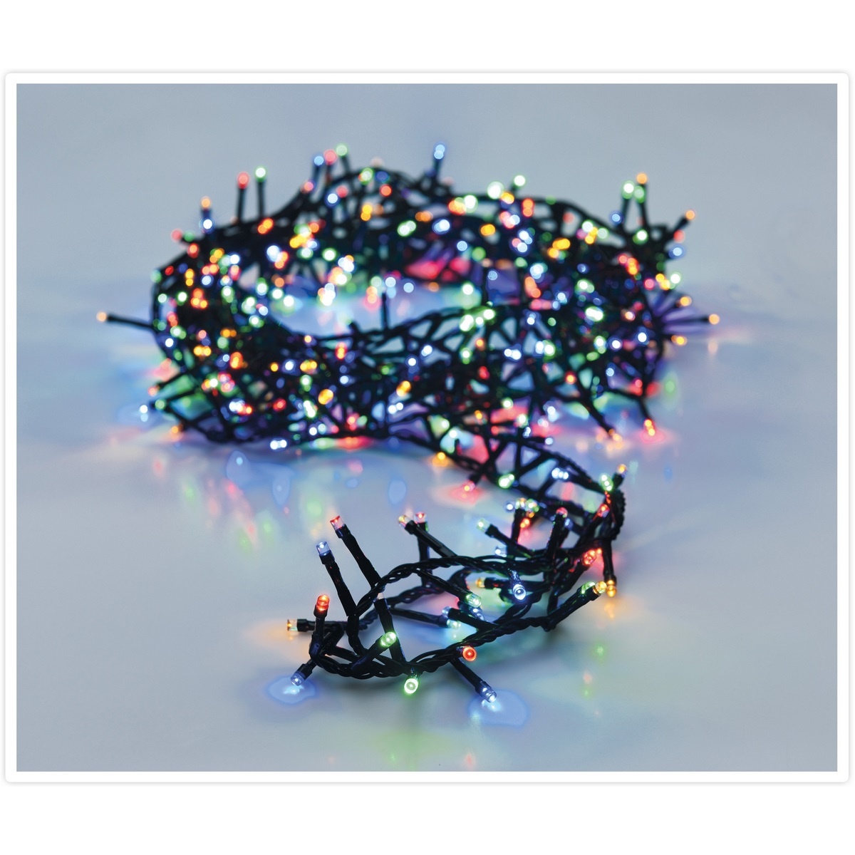 Svetelná vianočná reťaz Twinkle farebná, 700 LED, L