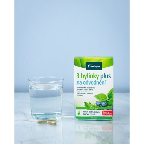 Kneipp Suplement diety 3 zioła plus, 60 kapsułek
