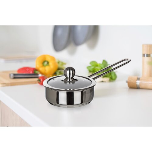 Banquet Nerjaveča ponev s pokrovom Piccolo, 14 cm,0,75 l