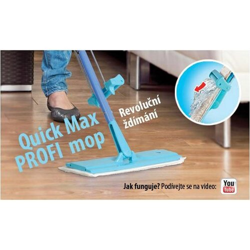 Mop Spontex QuickMax Profi, cu stoarcere automată