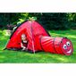 Baby Mix Babyzelt mit Tunnel Marienkäfer Rot, 170 x 112 x 94 cm