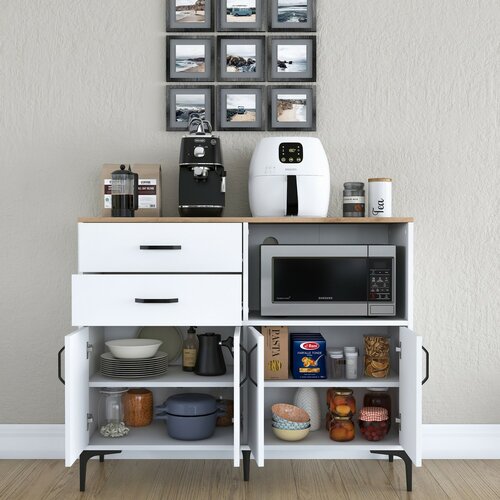 Szafa Jeby Walnut and White