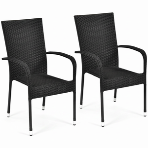 Set zahradních ratanových křesel Paris, 2 ks