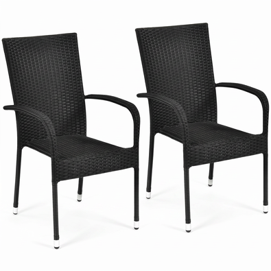 Paris kerti rattan szék szett, 2 db