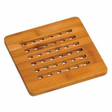 Suport oale Kesper 58741 din bambus, 19 x 19 cm