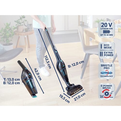 Aspirator fără fir Leifheit Rotaro PowerVac 2in1(20 V)