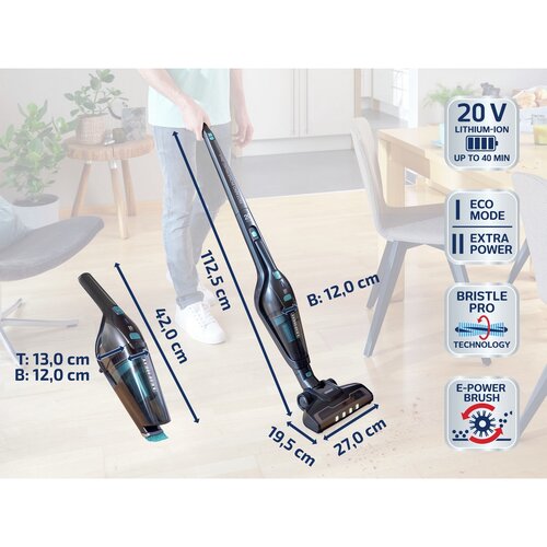 Leifheit Odkurzacz bezprzewodowy Rotaro PowerVac 2w1 20 V 11928