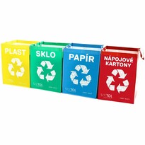 Sixtol Sixtol Сортувальні пакети для сміття  SORT EASY 4 CARTON, 4 шт.