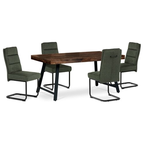 Scaun de sufragerie DCL-P3107 GRN2, verde