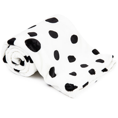 4Home odeja Soft Dreams Puntíky Dalmatinčrno-bela, 150 x 200 cm