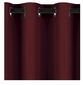 AmeliaHome Blackout EYELETS függöny, burgundy, 140 x 245 cm