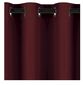 Restilo Záves Blackout EYELETS burgundy, 140 x 245 cm